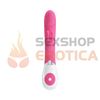 Gene vibrador con estimulador de clitoris y varias funciones